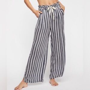 Free people striped wide, length set size small